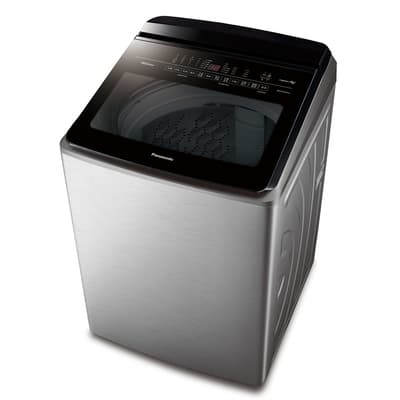 Panasonic國際牌 變頻20公斤智能聯網直立溫水洗衣機 NA-V200NMS-S 不鏽鋼