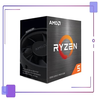 AMD Ryzen 5-5600X 3.7GHz 6核心 中央處理器