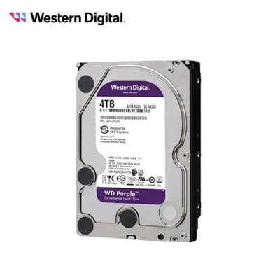 WD 紫標 4TB 3.5吋監控系統硬碟 WD43PURZ