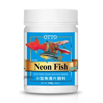 OTTO奧圖 小型魚薄片飼料 120g