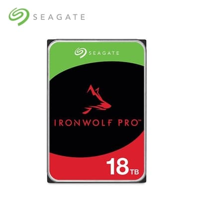 希捷那嘶狼Pro Seagate IronWolf Pro 18TB NAS專用硬碟 (ST18000NT001)