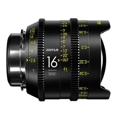 DZOFILM VESPID PRIME 玄蜂系列 16mm T2.8 全片幅定焦專業電影鏡頭 PL-MOUNT