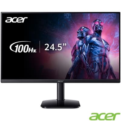 Acer 宏碁 KA252Q E0 25型IPS電腦螢幕｜100hz抗閃 AMD FreeSync