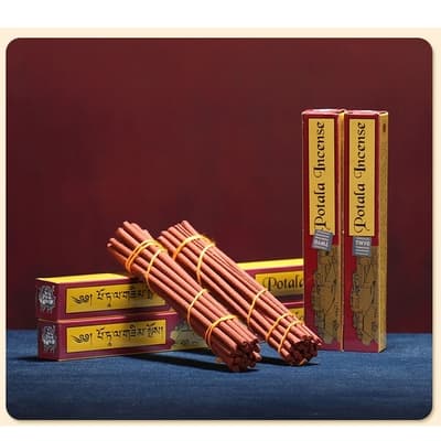【原藝坊】 POTALA INCENSE 布達拉傳統藏香 10盒 (臥香) (約16cm•42g / 每盒)