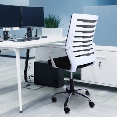 AOTTO 護脊結構設計透氣工學電腦椅(電腦椅 辦公椅 工學椅)