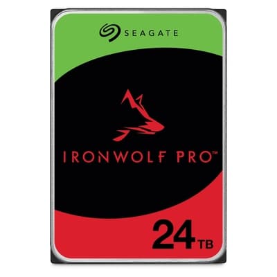 SEAGATE 希捷 IronWolf Pro 24TB 3.5吋 7200轉 512MB NAS內接硬碟(ST24000NT002)