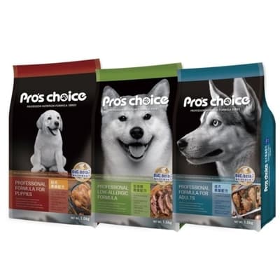 Pro s Choice博士巧思OxC-beta TM專利活性複合配方-幼犬/低過敏專業配方 15kg(購買二件贈送全家禮卷50元x1張)