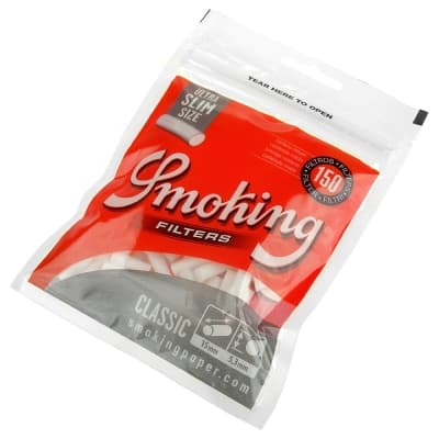 Smoking 西班牙進口-捲煙專用濾嘴-Ultra Slim超細5.3mm*2包