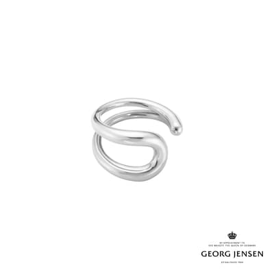 Georg Jensen 喬治傑生 Mercy 耳扣–銀飾 耳環