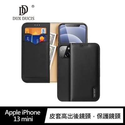 DUX DUCIS Apple iPhone 13 mini Hivo 真皮保護套