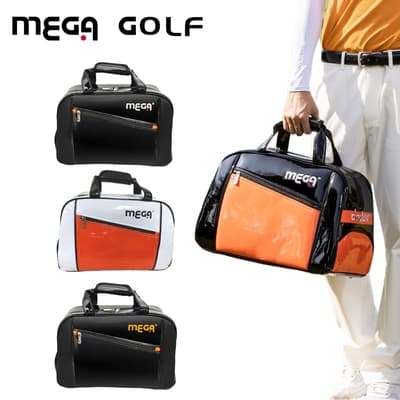【MEGA GOLF】水晶亮面衣物袋 NEW 高爾夫衣物袋 旅行袋 旅行包 運動衣物袋