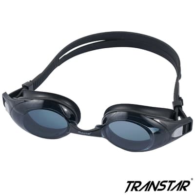 TRANSTAR 泳鏡 抗UV塑鋼鏡片-按鍵式扣帶-6950