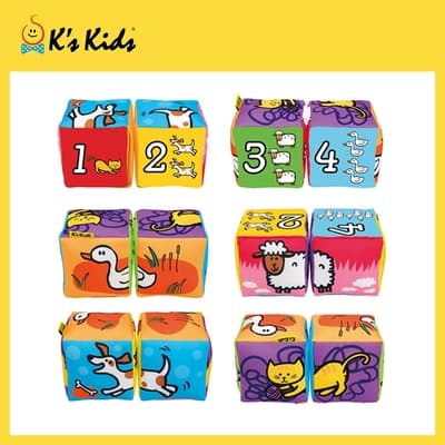 K s Kids 奇智奇思 有聲配對方塊-動物 Match and sound Blocks-Animals