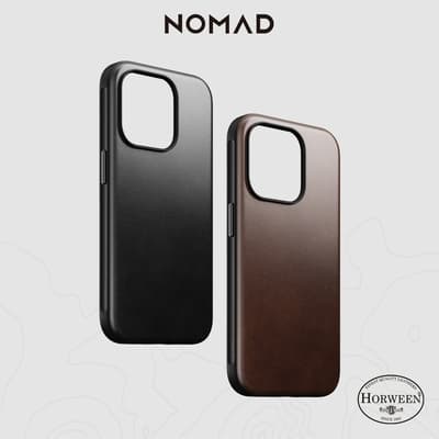 美國NOMAD 精選Horween皮革保護殼-iPhone 15 Pro (6.1 )