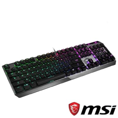 MSI微星 Vigor GK50 Low Profile 短軸機械式電競鍵盤