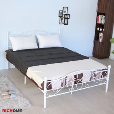 【RICHOME】夢麗5呎雙人床W152 × D200 × H97.5 cm