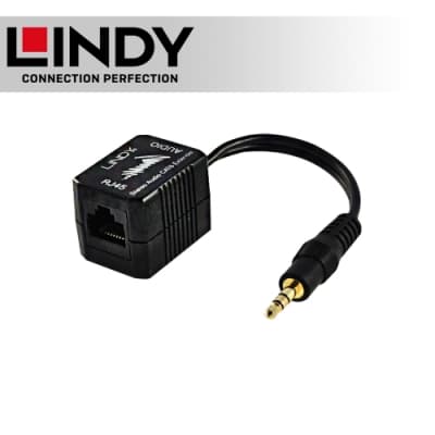 LINDY 林帝 3.5mm 立體音源 Cat5/6延長器 100m (70450)