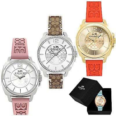 COACH C LOGO錶帶女士腕錶 多款均一價