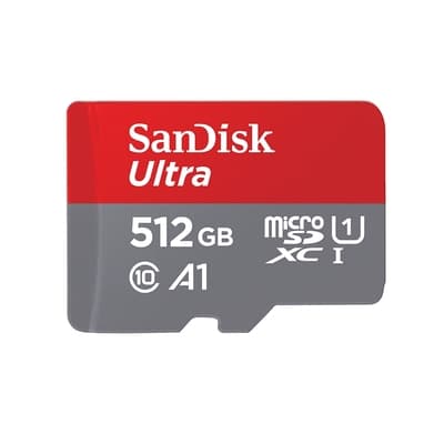 [新上市！讀寫全面升級]SanDisk Ultra microSDXC UHS-I (A1)512GB記憶卡(公司貨)150MB/s