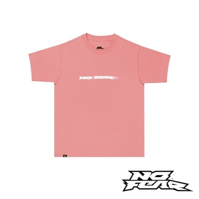 【NO FEAR】 LIBER系列-圓領LOGO短袖T恤-粉色 NF010-33