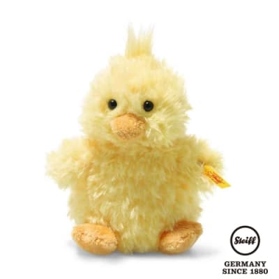 STEIFF德國金耳釦泰迪熊 金黃色小雞 Pipsy Chick (動物王國) 14cm