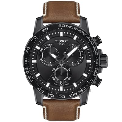 TISSOT 天梭 官方授權 Supersport 計時手錶 迎春好禮-45.5mm T1256173605101