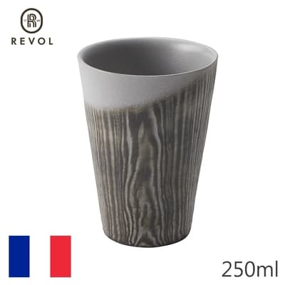 【REVOL】法國樹紋馬克杯-鐵灰-250ml