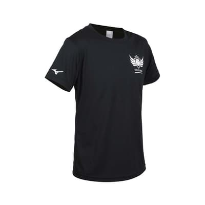 MIZUNO 男短袖T恤-台灣製 吸濕排汗 慢跑 路跑 運動 上衣 美津濃 V2TA1G2209 黑白