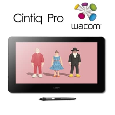 Wacom Cintiq Pro 16UHD Touch DTH167 觸控繪圖螢幕