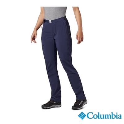 Columbia 哥倫比亞 女款-鈦UPF50防潑長褲-深藍 UAR14320NY / FW22