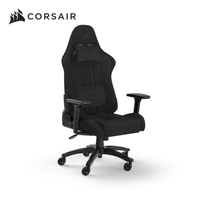 CORSAIR海盜船  TC100 RELAXED 電競椅-布質款-黑(含安裝)/CF-9010051-WW
