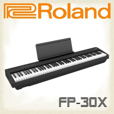 『ROLAND樂蘭』FP-30X / 高品質數位鋼琴 黑色單琴款 / 公司貨保固