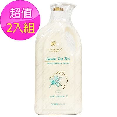 G&M Lemon Tea Tree Cream檸檬茶樹乳霜 500g (2入)