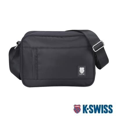 K-SWISS CT SHOULDER BAG運動斜背包-黑