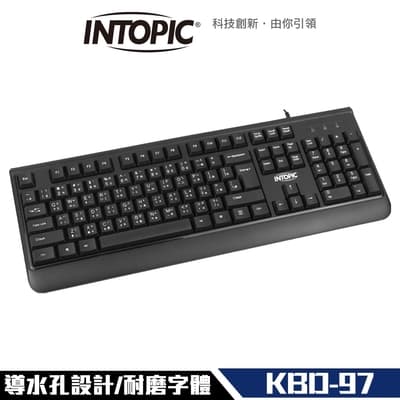 INTOPIC 廣鼎 USB標準鍵盤 (KBD-97)