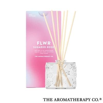 The Aromatherapy Co. 紐西蘭香氛 FLWR 花卉系列 Sugared Rose 焦糖玫瑰 90ml 居家擴香
