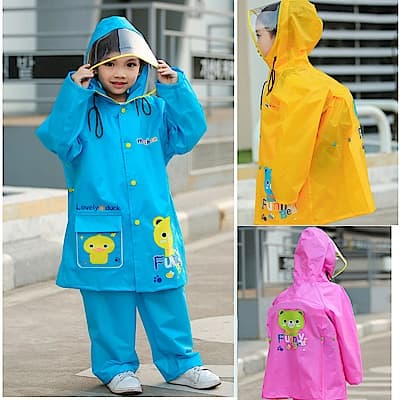 baby童衣 兒童兩件式雨衣 雨衣雨褲套裝 88076