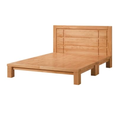 【綠活居】巴爾地摩  現代3.5尺實木單人床台組合-108.5x193x98cm免組