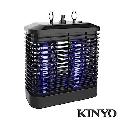 KINYO強力8W電擊式UVA燈管捕蚊燈KL7081