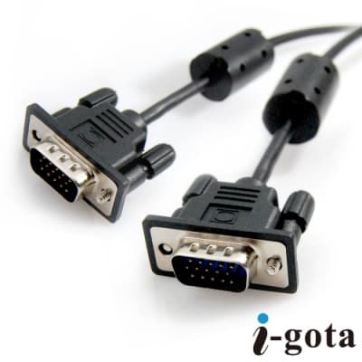 i-gota 極細型VGA影像傳輸線 1.5M(VGA-UFD-002)