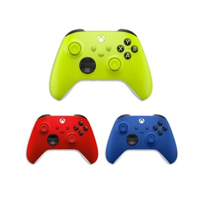 Microsoft 微軟 Xbox 無線控制器- 狙擊紅/衝擊藍/電擊黃 多色選一