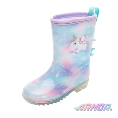 【ARNOR】恐龍探險隊 女童雨鞋-渲染紫/ARDL28137