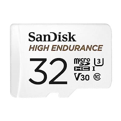SanDisk高耐用microSDHC記憶卡 32GB 公司貨