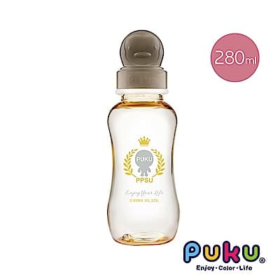 【PUKU】PPSU母乳實感標準奶瓶280ML