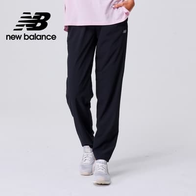 [New Balance]MIT 鬆緊彈性平織長褲_女性_黑色_6872310289