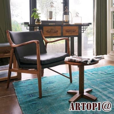 ARTOPI_Palermo巴勒摩牛皮單椅 W71*D76*H85 cm