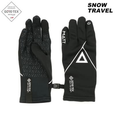 【Snow Travel】Gore Tex Infinium 防風保暖觸控手套 AR-84 / 黑色