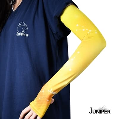 【MIT台灣製造】JUNIPER Coolmax涼感防曬止滑穿指袖套 TJP004
