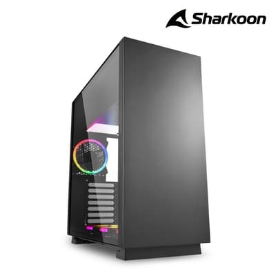 Sharkoon 旋剛 鋼鐵者 RGB 鋼化玻璃透側 ATX 電腦機殼
