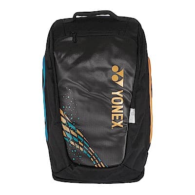 Yonex PRO Backpack [BA92012MEX193] 後背包 羽拍袋 3支裝 獨立鞋袋 減壓背帶 駱駝金